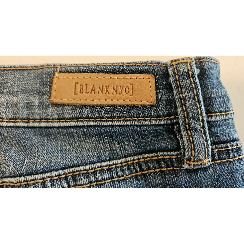 BLANKNYC The Reade Classic Skinny Jeans Women’s 31 Distressed Stretch Denim - Picture 4 of 8